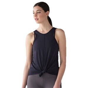 Lululemon Women’s Turn About Tank Two Ways to Wear Midnight Navy No Size Medium